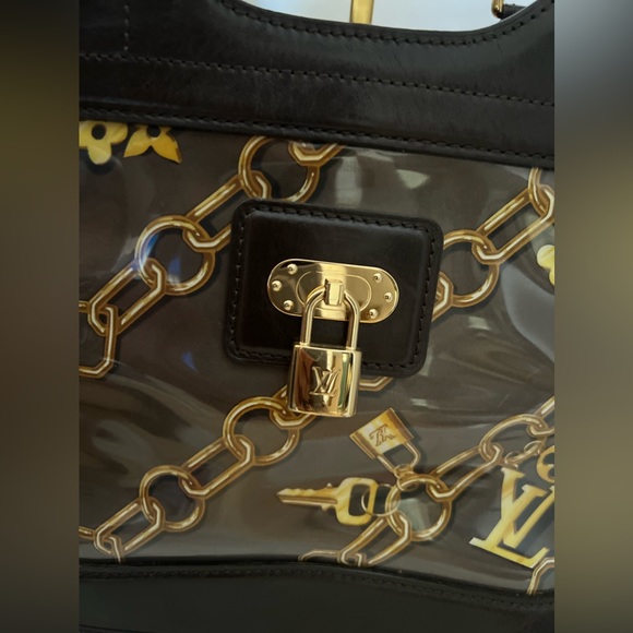 Louis Vuitton S/S 2006 Limited Edition Monogram Charms Cabas Shoulder Bag - Picture 4 of 9